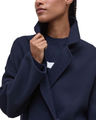 Rachel Wool Blend Wrap Coat