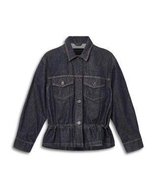 Denby Peplum Trucker Jacket 