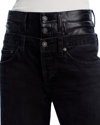 Elson High Rise Jeans in Detox/Raven