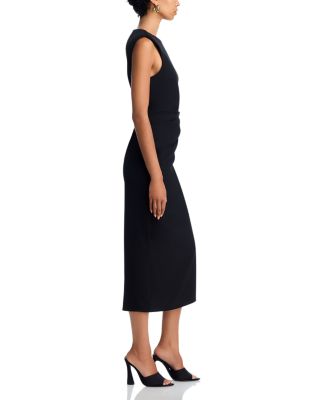 Jersey Hardware Sleeveless Midi Dress - Exclusive