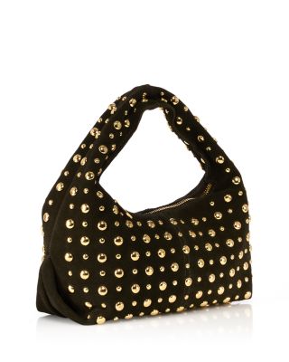 Slouchy Hobo Suede Shoulder Bag