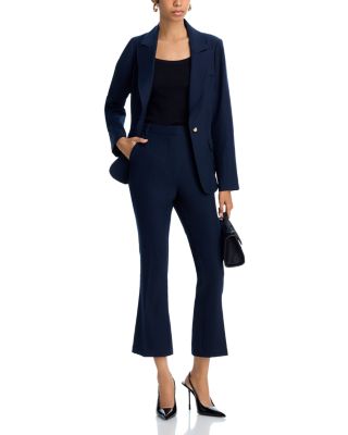 AQUA - Suit Blazer & Kick Flare Pants - Exclusive