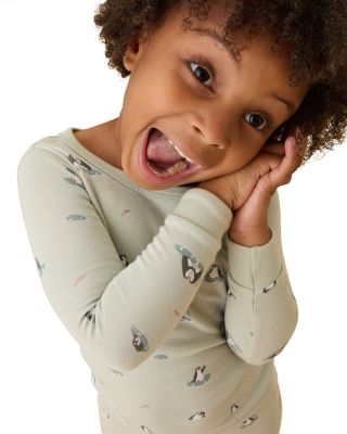 Unisex Penguin Pajama Set - Baby