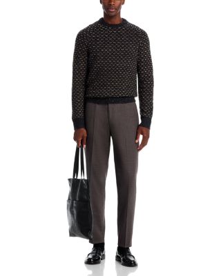 Mayer Drawstring Flannel Jaspe Elasticated Waist Trousers