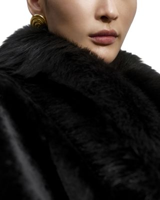 Sima Shearling Short Coat