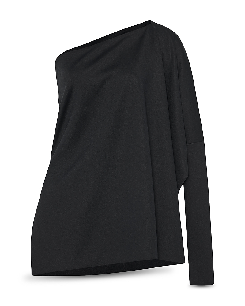 Rosetta Getty One Shoulder Caftan Top