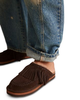 Women's Fallon Fringe Mule Flats