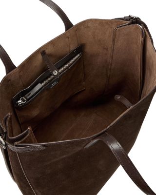 Bellport Suede North-South Tote
