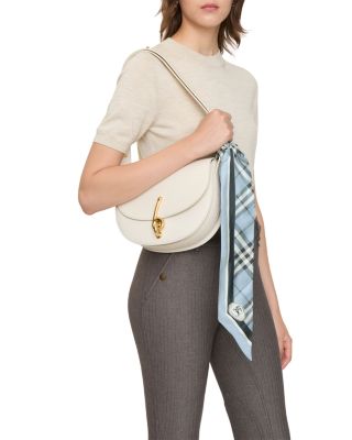 Skinny Check Silk Scarf