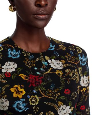 Delora Floral Print Mini Dress