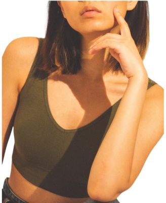 Soft V Lace Reversible Bralette