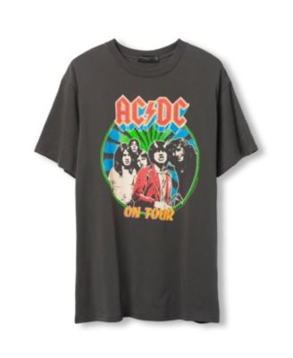 JUNK FOOD - 【AC/DC】【junk food】 Tシャツ⑤ Lサイズ ジャンクフード tシャツ AC/DC 音楽 ミュージック JUNKFOOD 5179