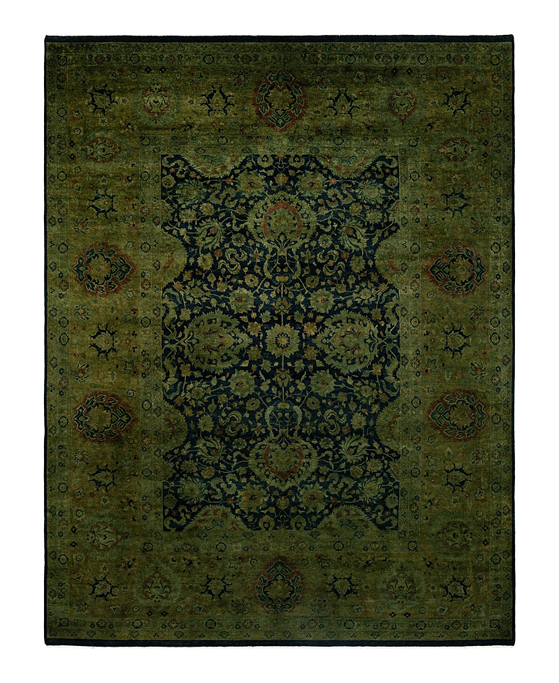 Bloomingdale's Fine Vibrance M1403 Area Rug, 9'2x11'10 In Green
