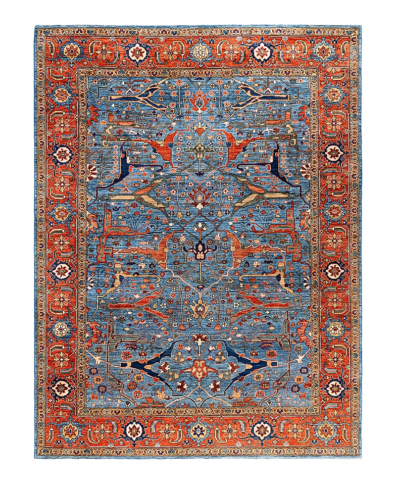 Bloomingdale's Serapi M0103-99 Area Rug, 9'0x11'11 In Blue