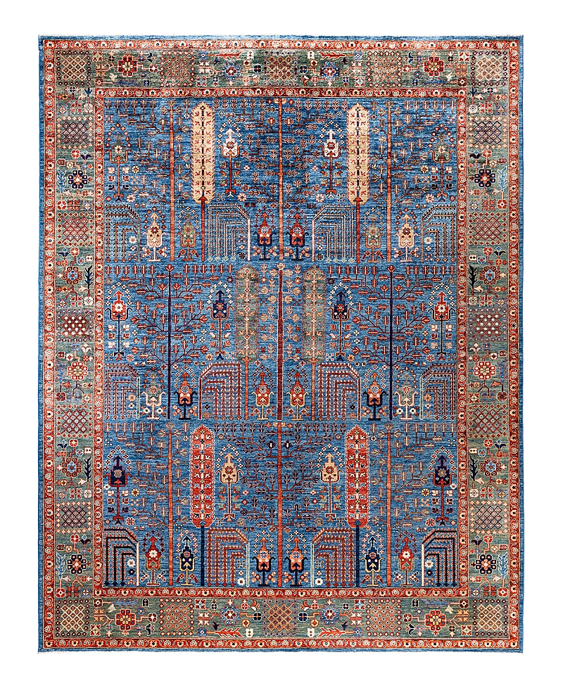 Bloomingdale's Serapi M0103-183 Area Rug, 9'3x11'10 In Blue