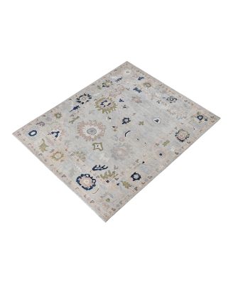 Bloomingdale's Colorful Oushak M0103-47 Area Rug, 8'0"x9'9"