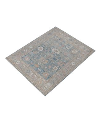 Bloomingdale's Colorful Oushak M0103-48 Area Rug, 8'1"x10'1"