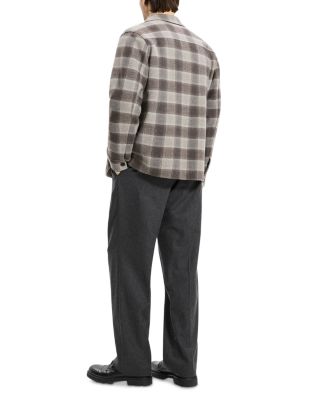 Wool & Cashmere Check Overshirt