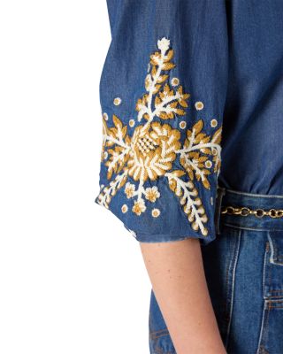 Amelie Button Front Shirt 