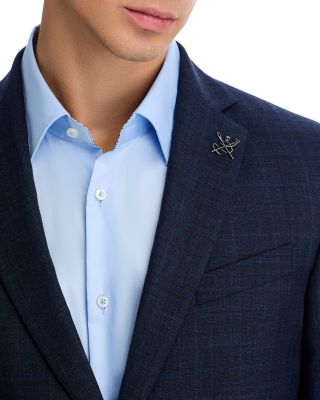 Slim Fit Tonal Plaid Sport Coat