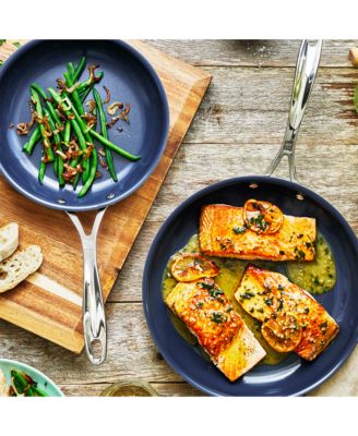 Clad CFX 10-Piece Stainless Steel Ceramic Nonstick Cookware Set 