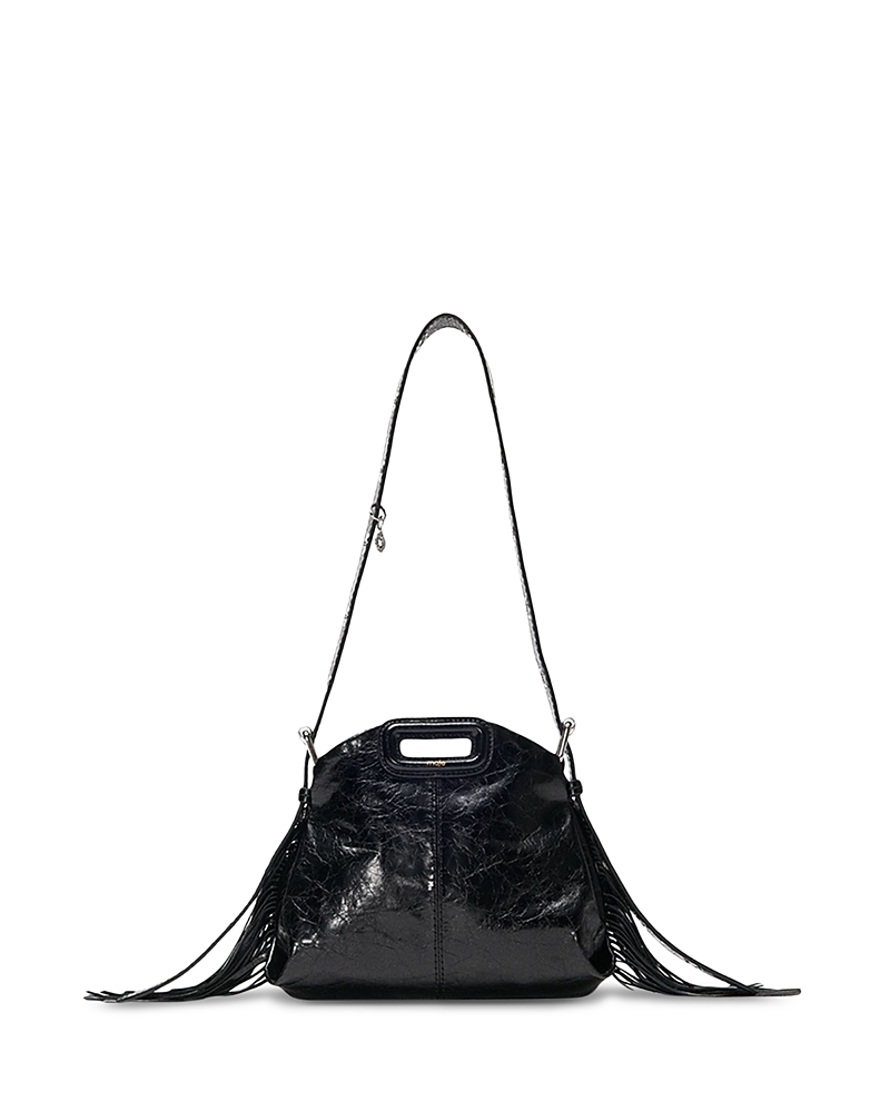 Maje Miss M Mini Bag In Black
