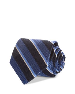 Silk Classic Stripe Tie - Exclusive