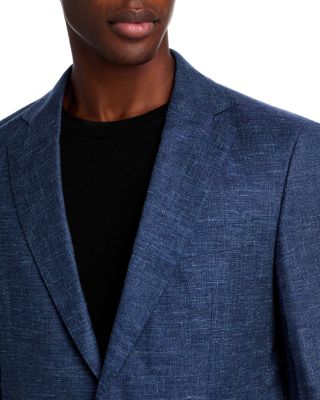 Melange Solid Slim Fit Suit Separates