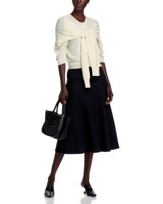 Wool Four Sleeved Cardigan