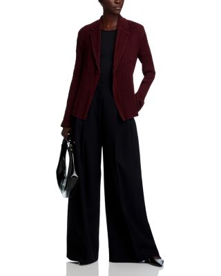 Hatching Pleats Jacket