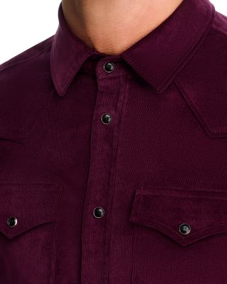 Eastwood Needle Cord Snap-Front Shirt