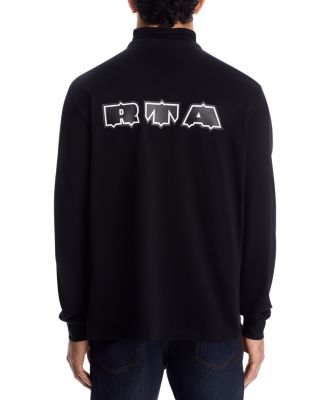 Turtle Neck Long Sleeve Patch Tee