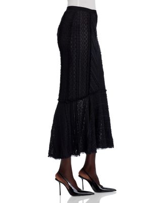 Maceio Textured Midi Skirt