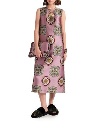 Column Dress Nucleus Dusty Pink