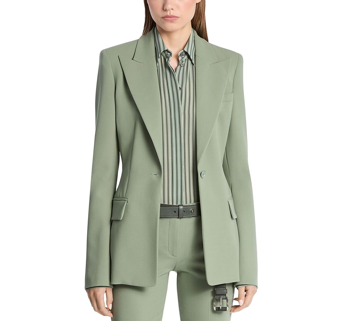 Michael Michael Kors Georgina Stretch Wool Blazer