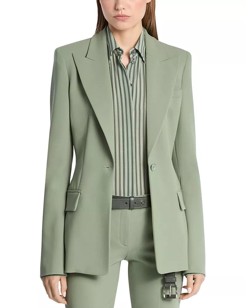 Michael Michael Kors Georgina Stretch Wool Blazer