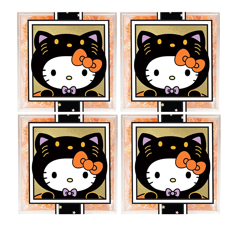 Sugarfina Hello Kitty Spooky Stars 4 Piece Bundle In Black
