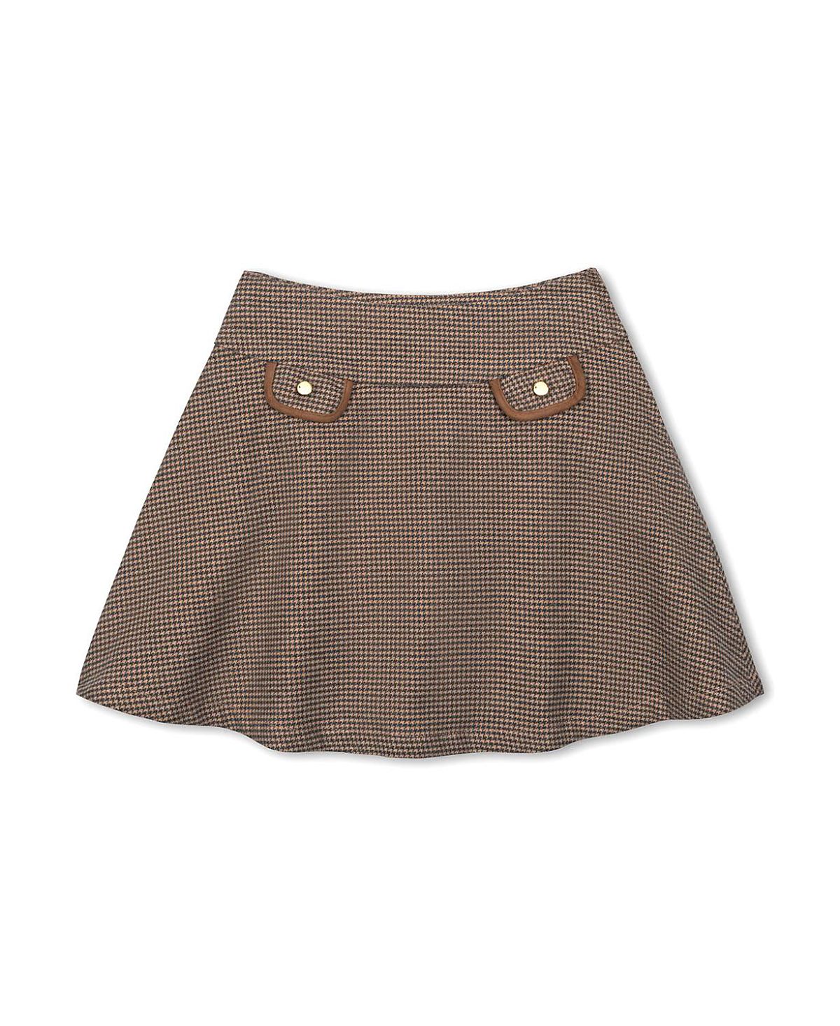 Hope & Henry Organic Circle Skirt with Pocket Detail - Little Kid