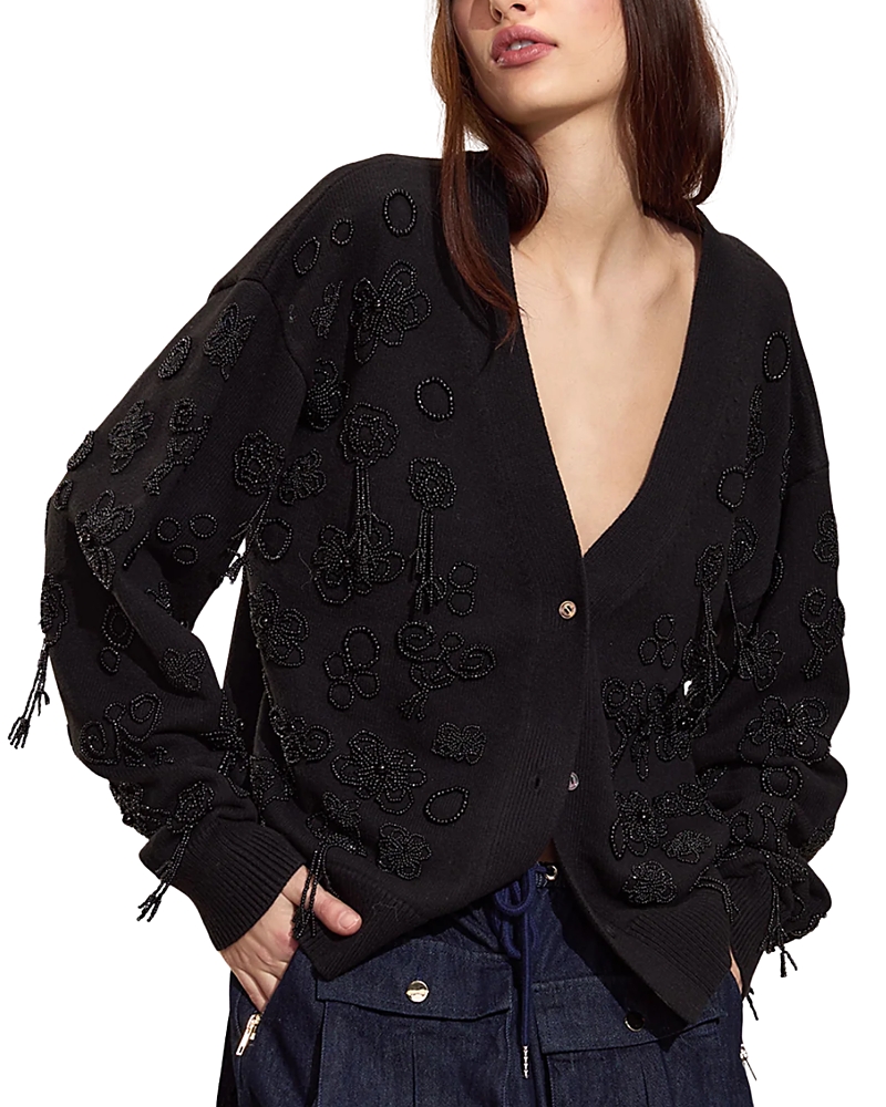 Cynthia Rowley Paloma Boyfriend Cardigan
