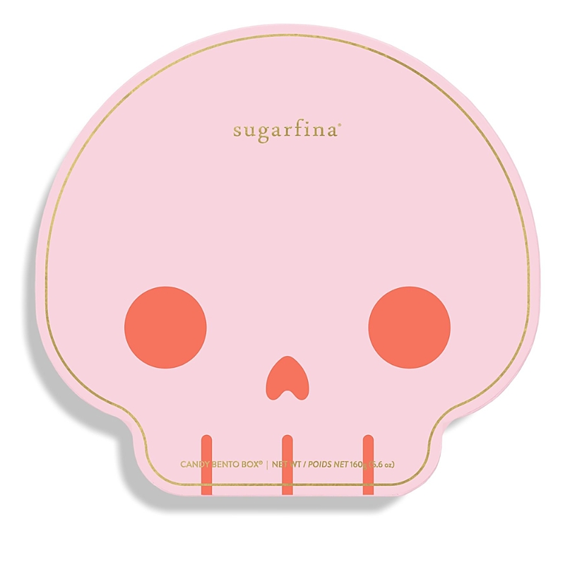 Sugarfina Sugar Skull 2 Piece Bento Box In Pink