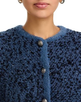 Torres Sequin Textured Knit Sweater