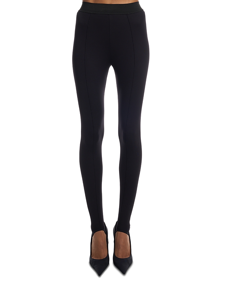 Wardrobe.nyc Wardrobe. Nyc Opaque Stirrup Leggings In Black