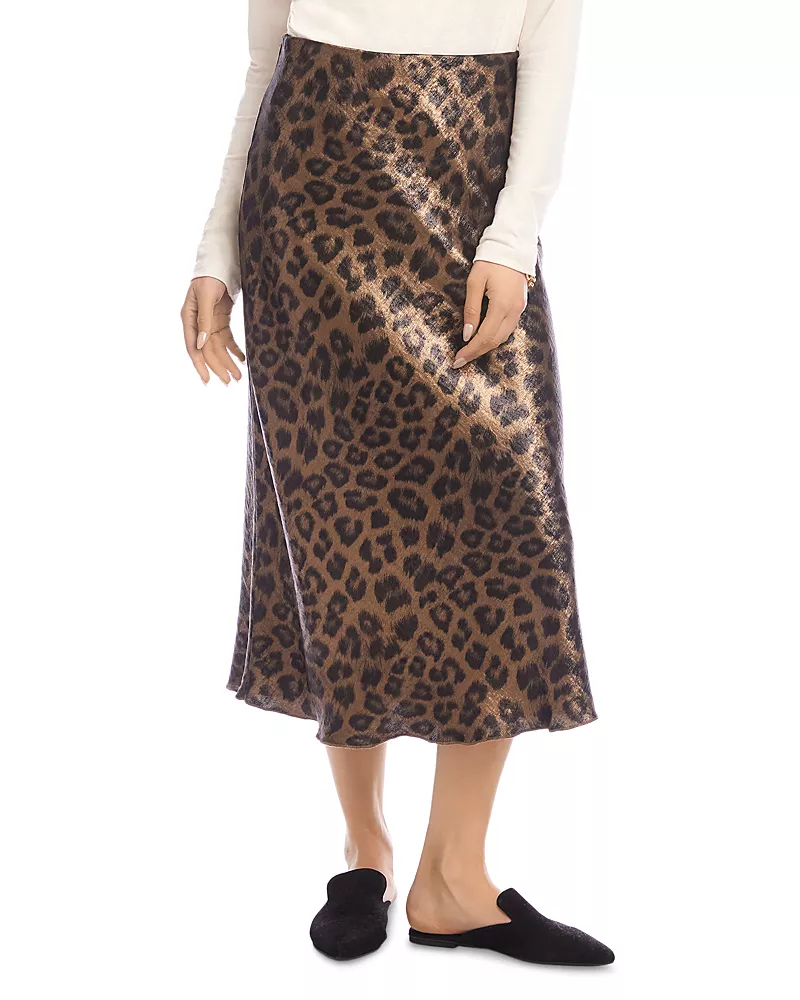 Karen Kane Bias Cut Midi Skirt