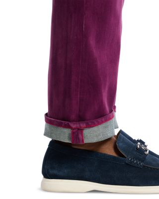 Celestial Straight Fit Velvet Pants