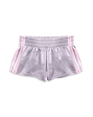 KatieJnyc Girls' Jordan Contrast Striped Shorts - Big Kid