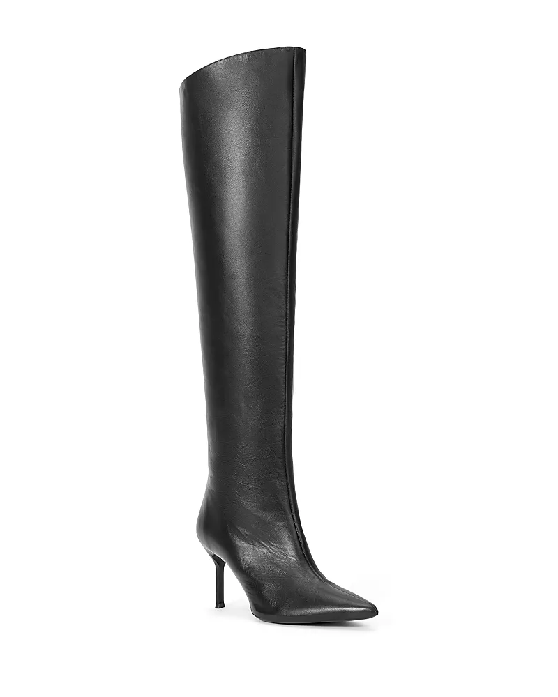 Staud Women's Sebastian Leather Over-the-Knee Boots