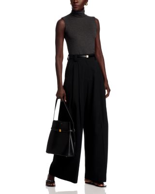 Sleeveless Turtleneck Top