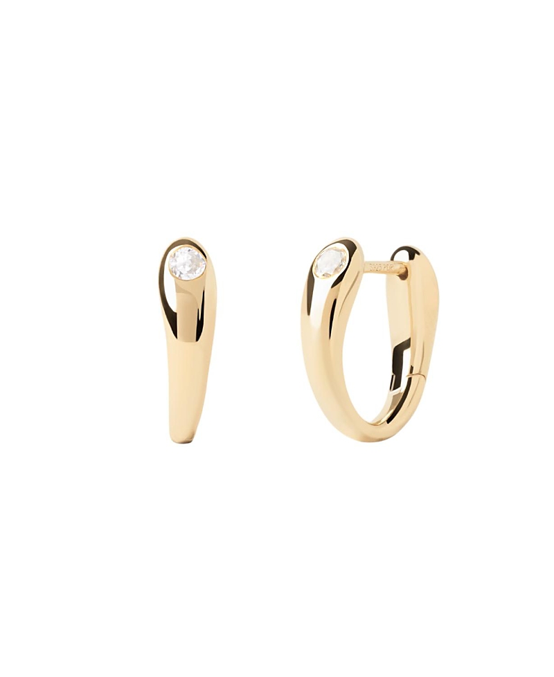 Pdpaola Serena Hoops In Gold