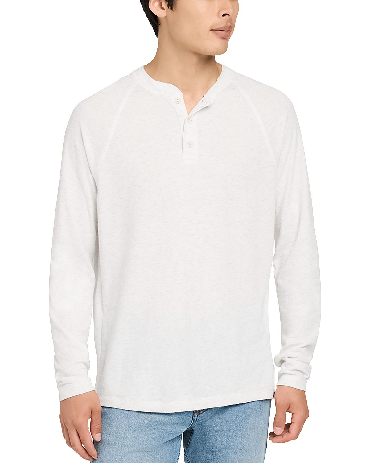 Faherty Cloud Long Sleeve Henley