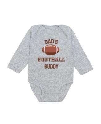 Boys' Dad's Football Buddy Long Sleeve Bodysuit - Baby